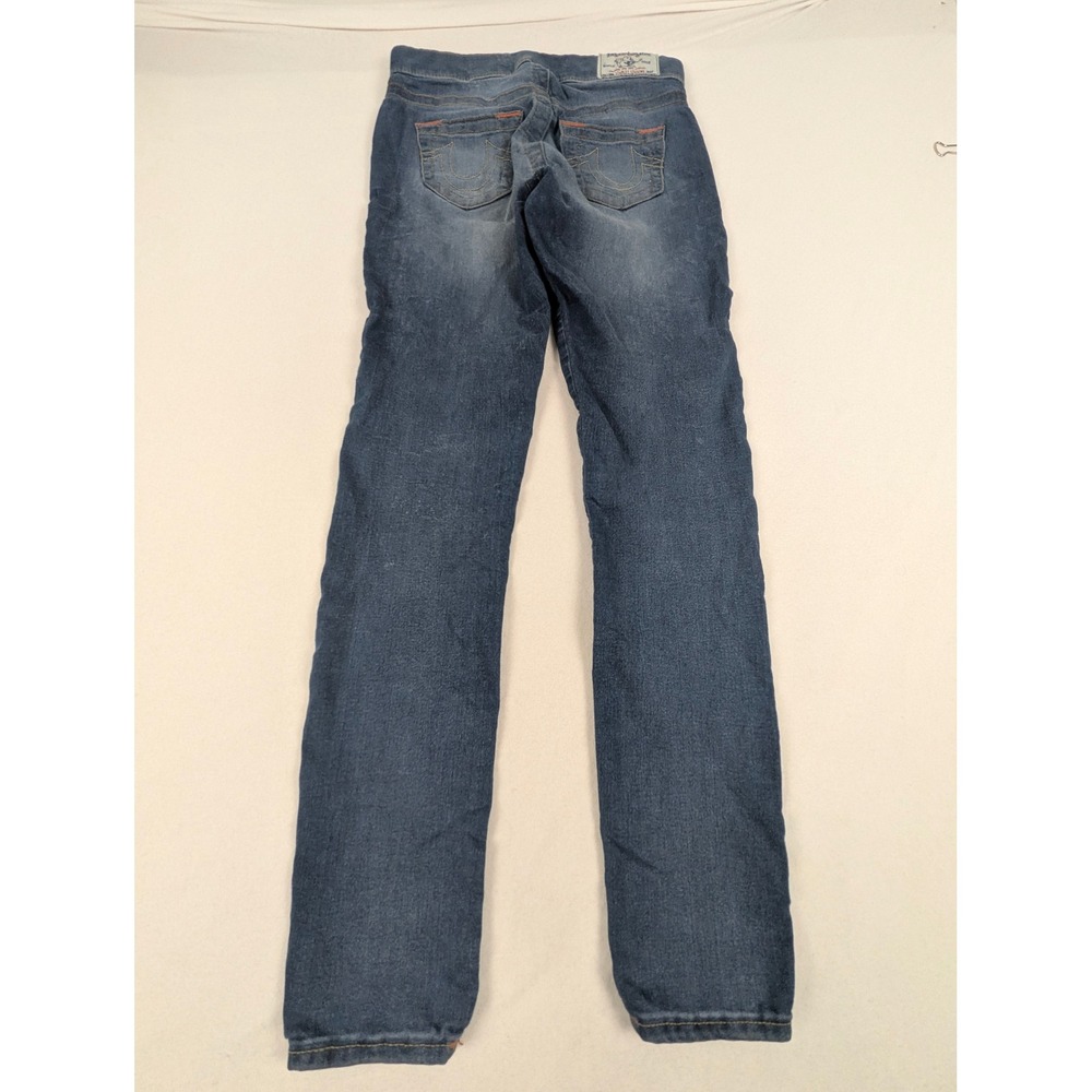 True Religion Starlet Legging Medium Wash Blue Skinny Jeans WOKC591OMM Size 3M